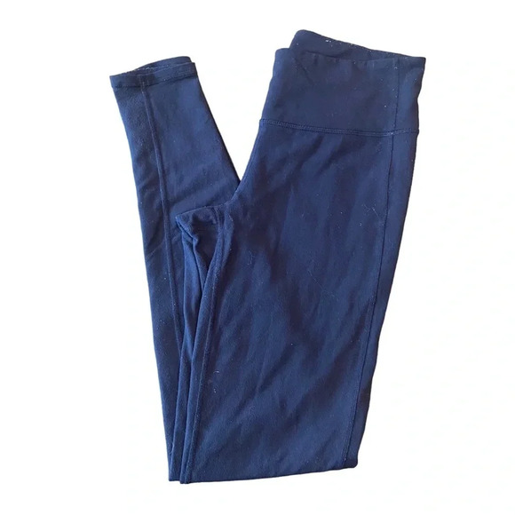 Athleta Set Of Two Body Leggings Blue & Black - Picture 3 of 15